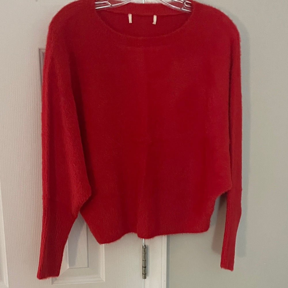 Red sweater  (no size tag - medium)